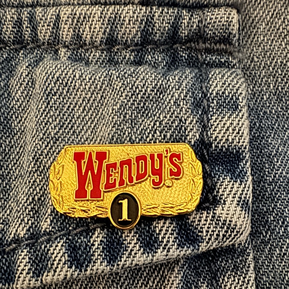 Vintage Wendy's High quality enamel pin
